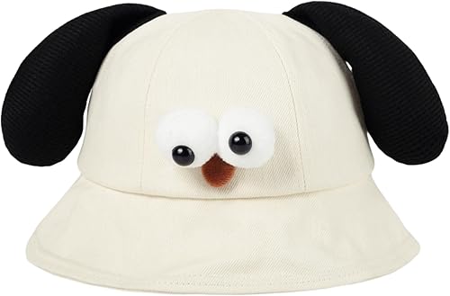 Miniatura 8 de JUMISEE Sombrero de pescador con estampado de vaca de algodón para hombres y mujeres, sombrero de sol para la playa, sombrero de pescador con orejas