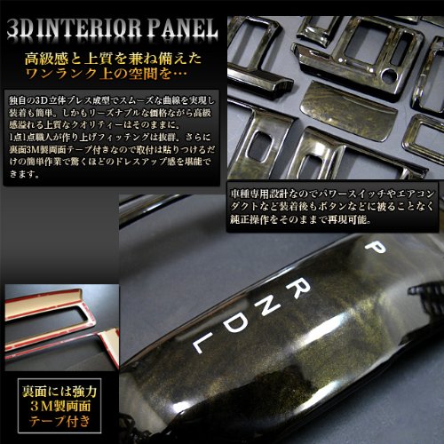 Amazon | ステップワゴン RK1 RK2 RK5 RK6 系 3Dインテリアパネル