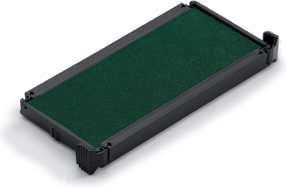 Trodat Printy 4915 Timbro Personalizzato Autoinchiostrante, max 6 Righe, Dimensione Impronta 70x25 mm, Colore Timbro Grigio, Cartuccia Inchiostro Verde, Ideale per Uffici, Aziende, Medici, Insegnanti