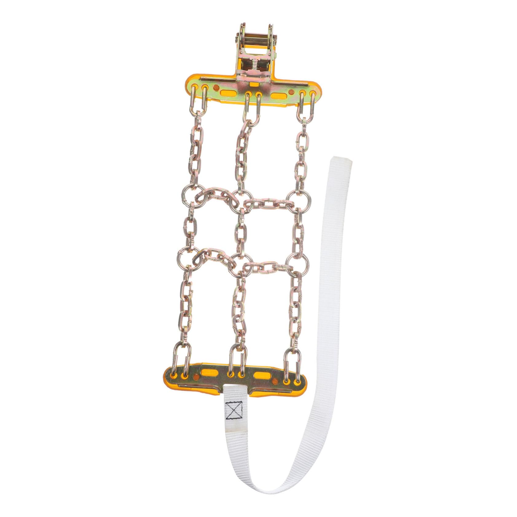 SOLUSTRE Car Snow Chains for Trucks and Cars Emergency Tire Traction Chains Skid Design for Mud
