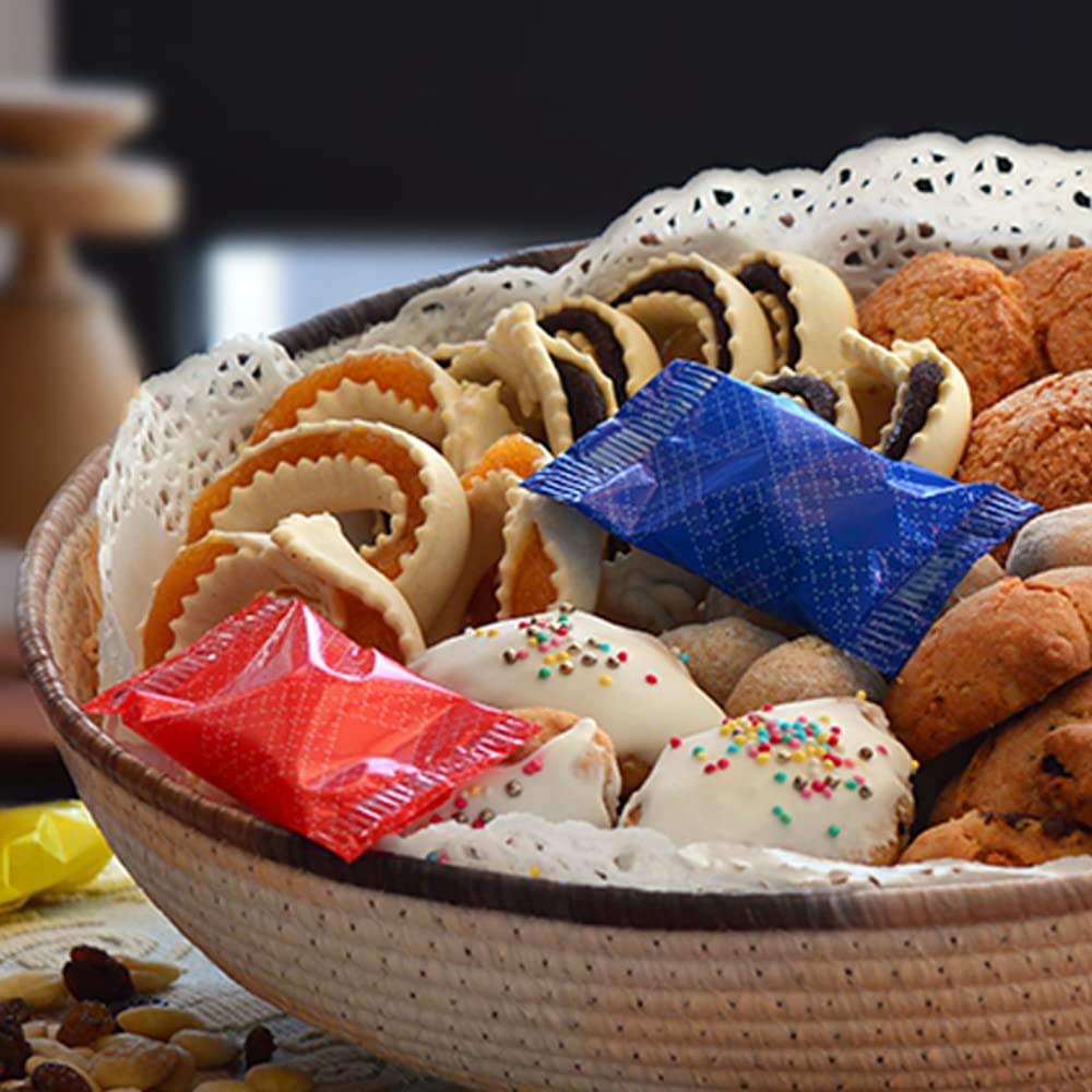 DOLCI DELLA TRADIZIONE - Mix di Biscotti Artigianali assortiti della tradizione Sarda - Pasticceria Artigiana Il Giglio Dolci di Sardegna - Confezione rigida riciclabile 1Kg