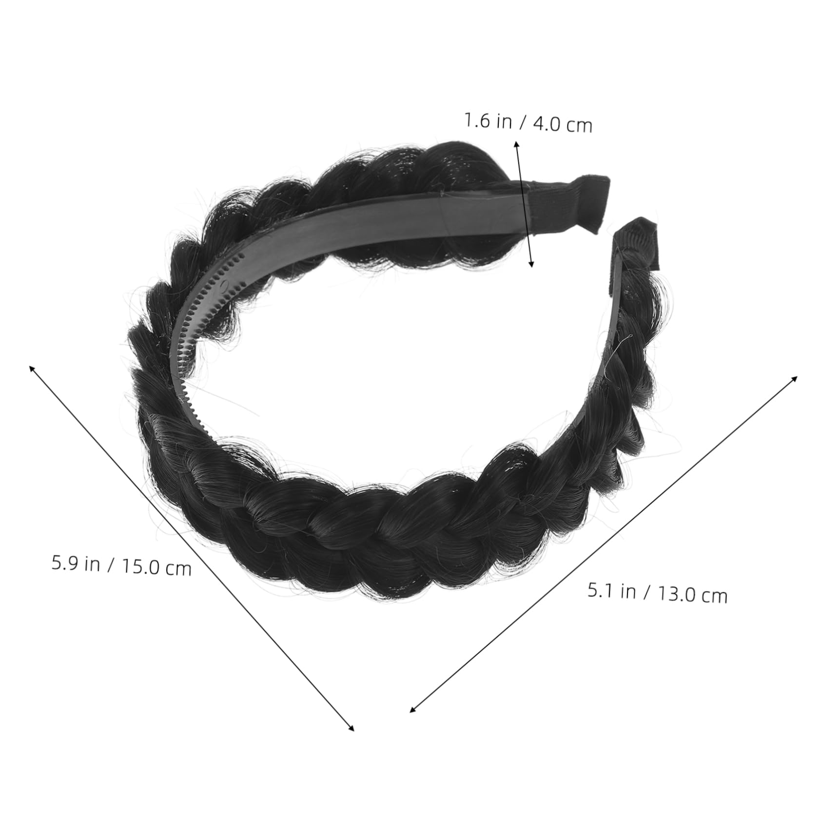 Beavorty 5Pcs Lisca Di Pesce Treccia Parrucca Accessorio Dei Per Le Donne Fasce Per Intrecciati Donne Cerchi Per Sintetici