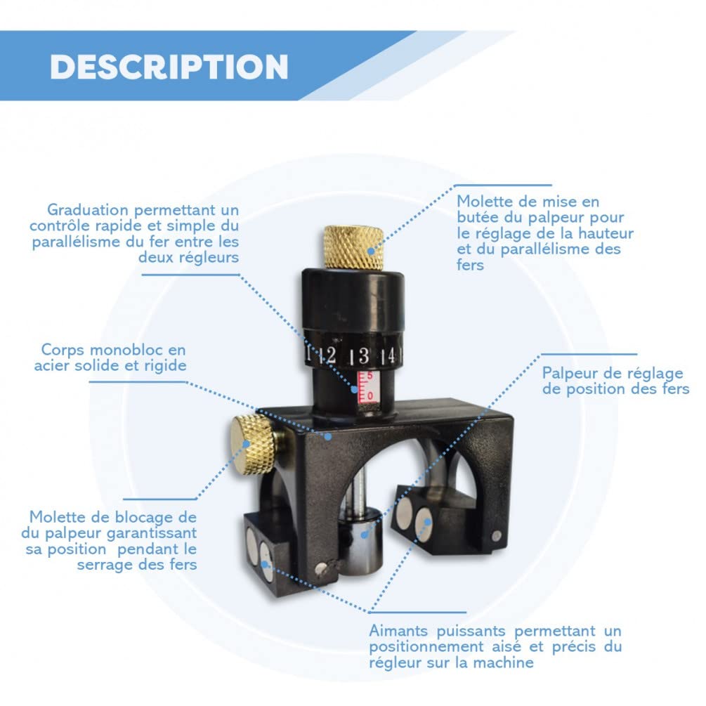 Positionneur D'installation De Porte D'armoire Réglable En Alliage D' Aluminium, Gabarit De Quincaillerie D'armoire, Pour Accrocher Des Armoires, Des Portes D'armoires