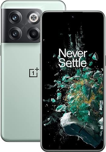 OnePlus 10T 5G、8GB RAM および 128GB メモリ、150W SUPERVOOC Endurance Edition およびトリプル 50MP カメラ システム - 2 年間のメーカー保証 - ジェイド グリーン