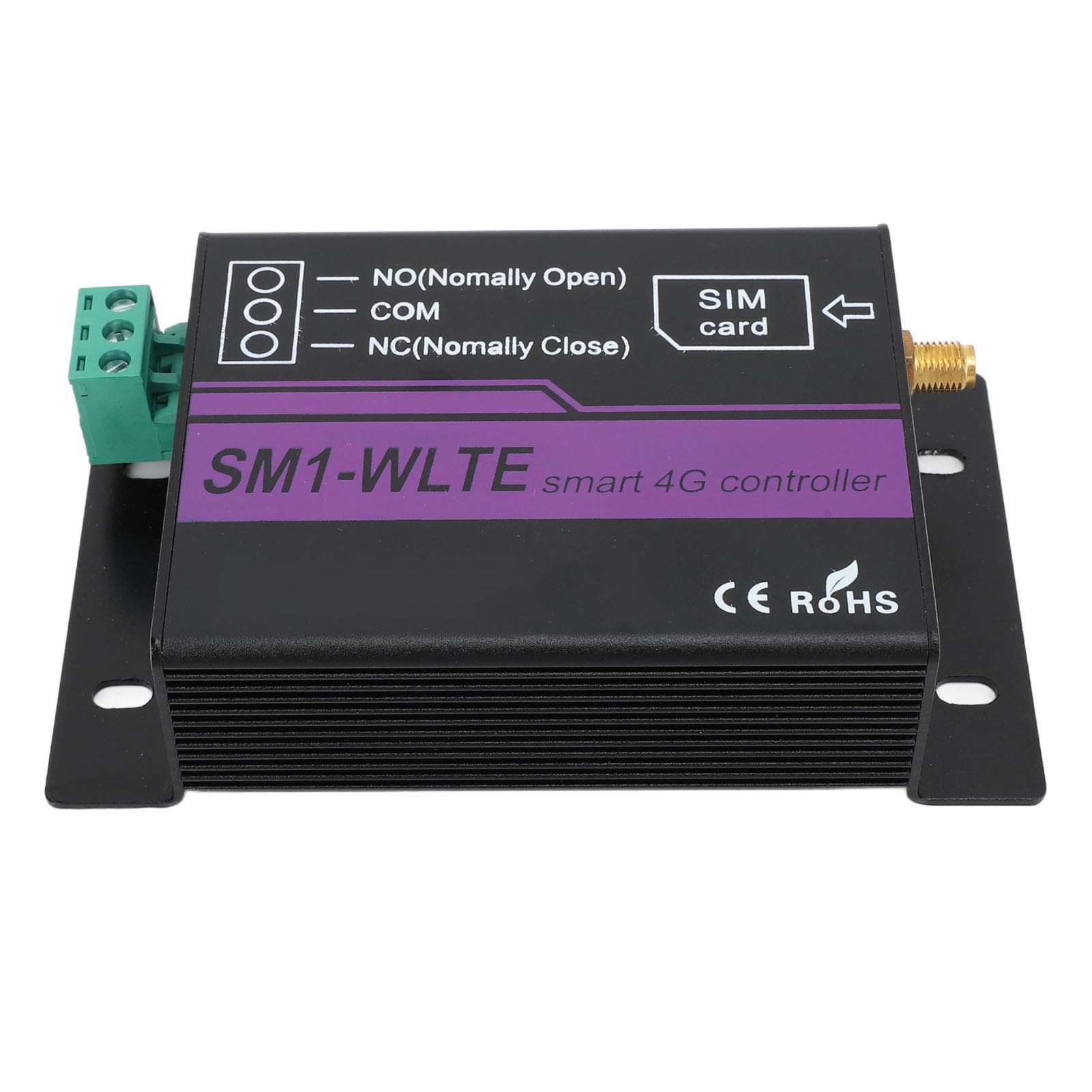 4G-SMS-Alarm-Controller, APP-Steuerung 4G GSM LTE-Fernschalter-Controller für Temperatur- und Luftfeuchtigkeitsaktualisierungen, Bereich -40 Bis 125 ℃