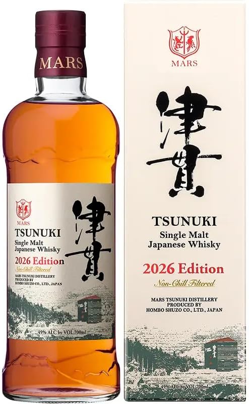 マルスウイスキー シングルモルト 津貫 2026 エディション 49% [ ウイスキー 本坊酒造 日本 700ml ]