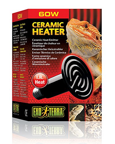 Exo Terra Ceramic Heater, keramischer Heizstrahler für Reptilien, 60W, Fassung E27