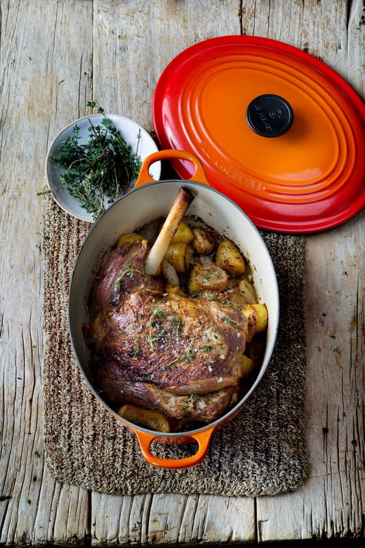Image of Le Creuset Evo Oval Casserole 31 Cm-Flame