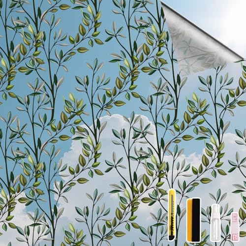 NINETREX One Way Window Privacy Film, Daytime Privacy Static Cling