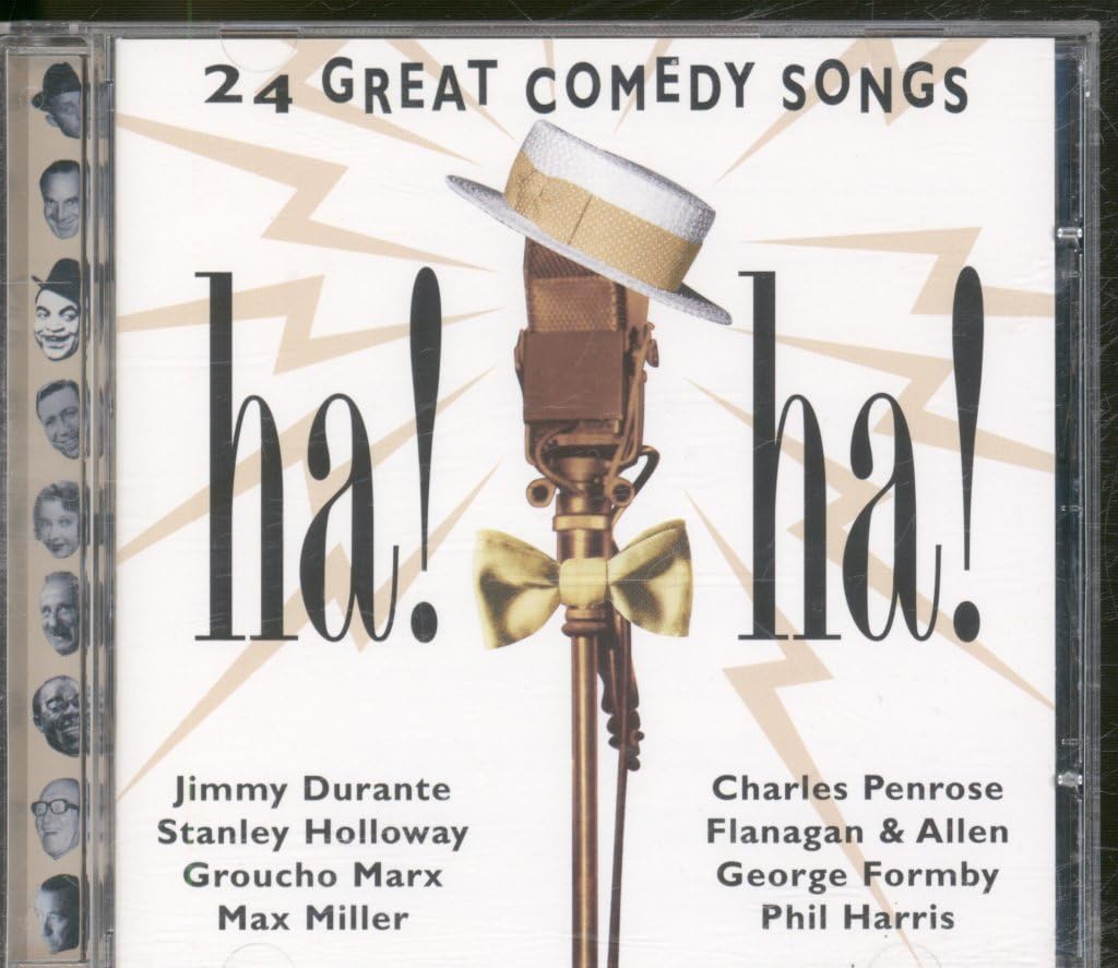 Various Artists Ha! Ha! 24 Great Comedy Songs CD UK Prism Leisure 1998 PLATCD443