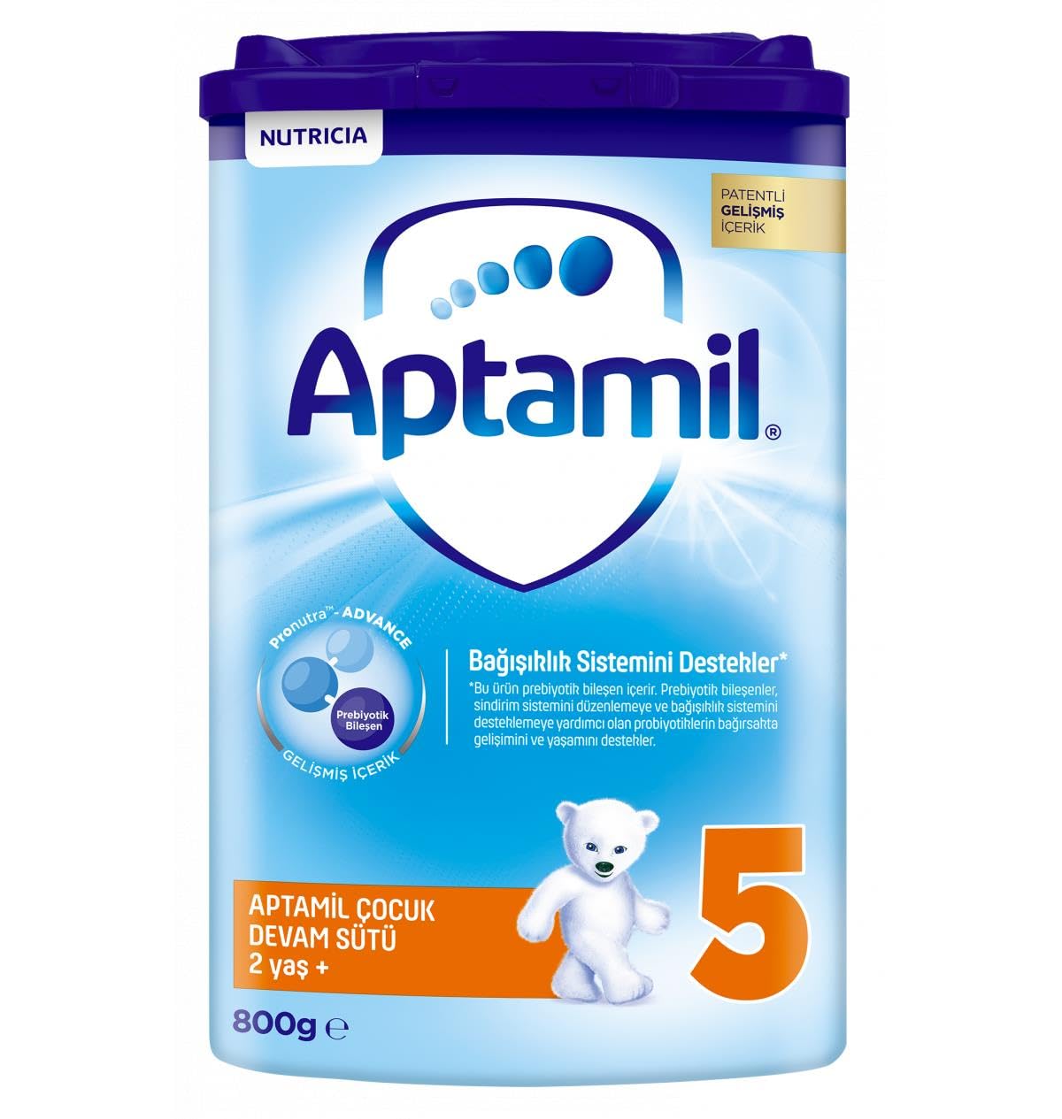 Aptamil 5 Prebiyotikli Çocuk Devam Sütü 800 Gr