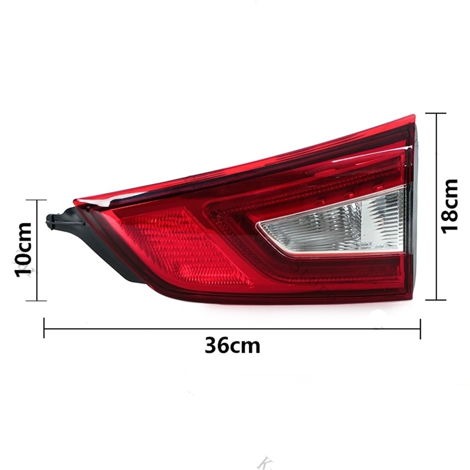 Lampa tylna zespolona Dla Nissan Qashqai 2016-2021 Tylny zderzak Wewnętrzne światło tylne Stop Hamulec Kierunkowskaz Ostrzeżenie Lampa tylna(2016-18 Left)