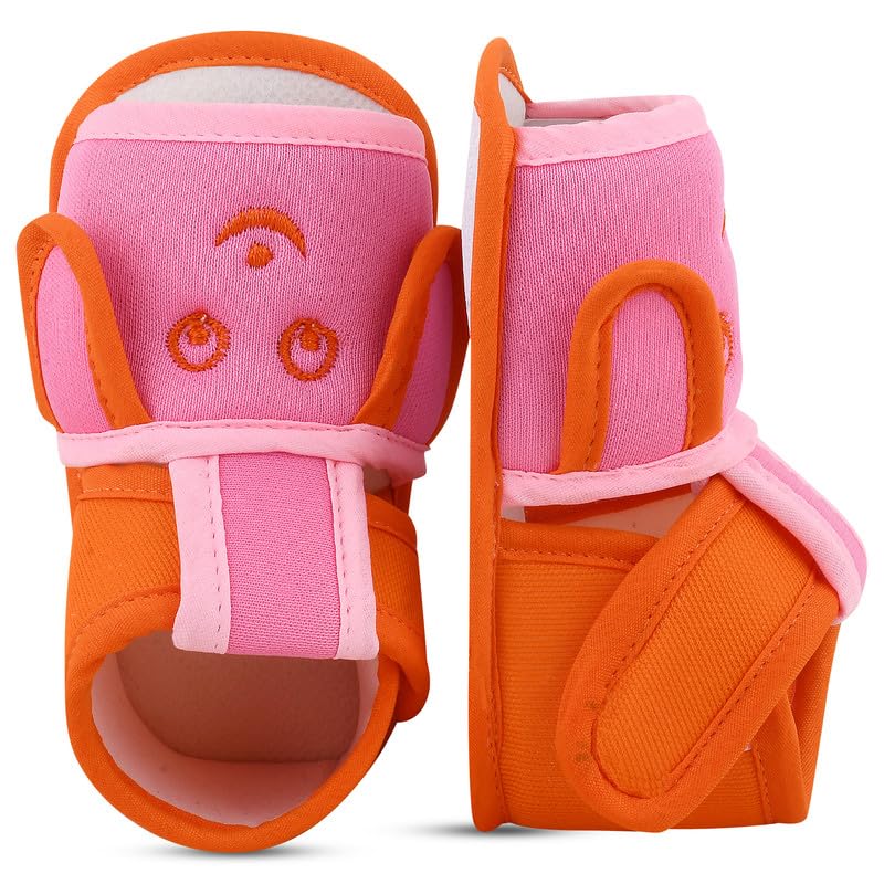 Image of SMARTOTS Pack of 1 New Born Baby Shoes Sandal for 0-9 Months Baby Boy & Girls