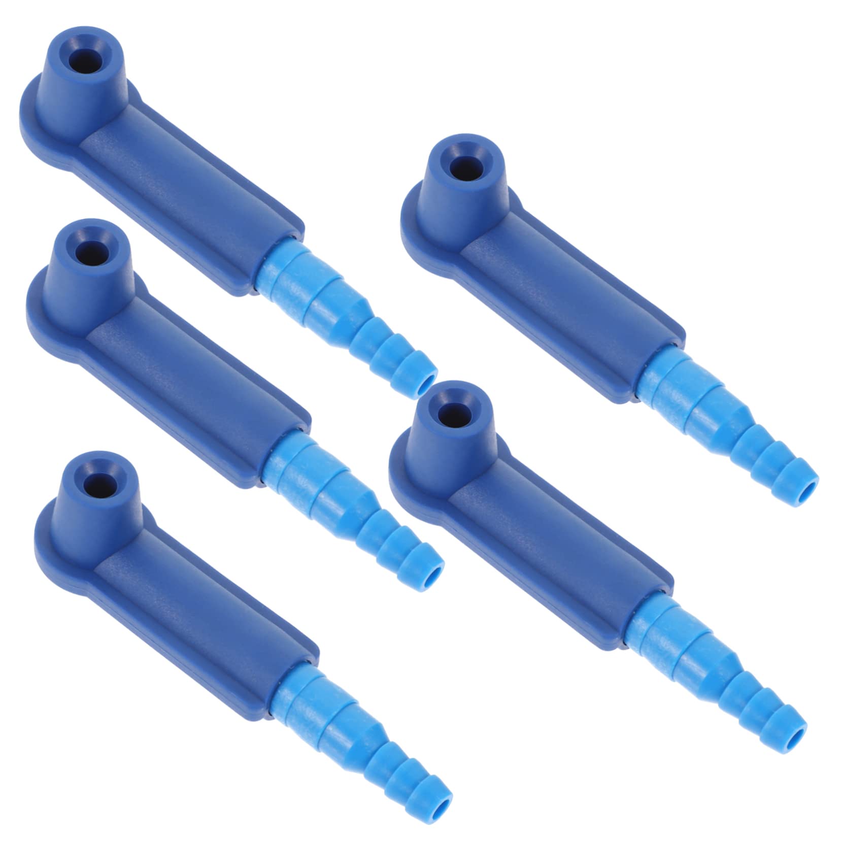 Ciieeo 5Pcs Brake Fluid Replacement Tool Kit Professional Oil Bleeder Pump Connectors Durable Material Easy Operation for Efficient Automotive Brake System Maintenance
