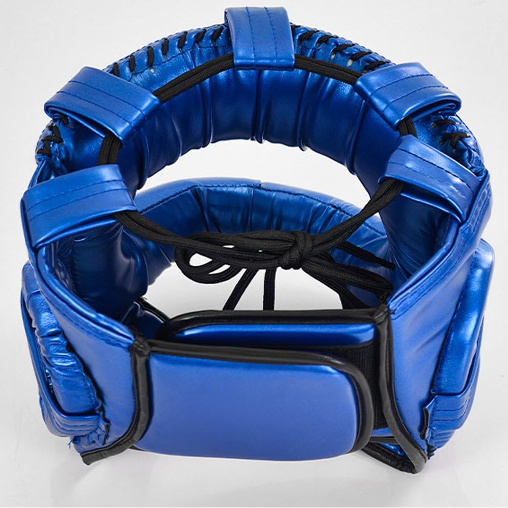 Kask bokserski, sprzęt treningowy MMA, kask sparingowy Muay Thai, regulowany kask taekwondo dla praktykujących kickboxing, młodych dorosłych (mężczyźni).