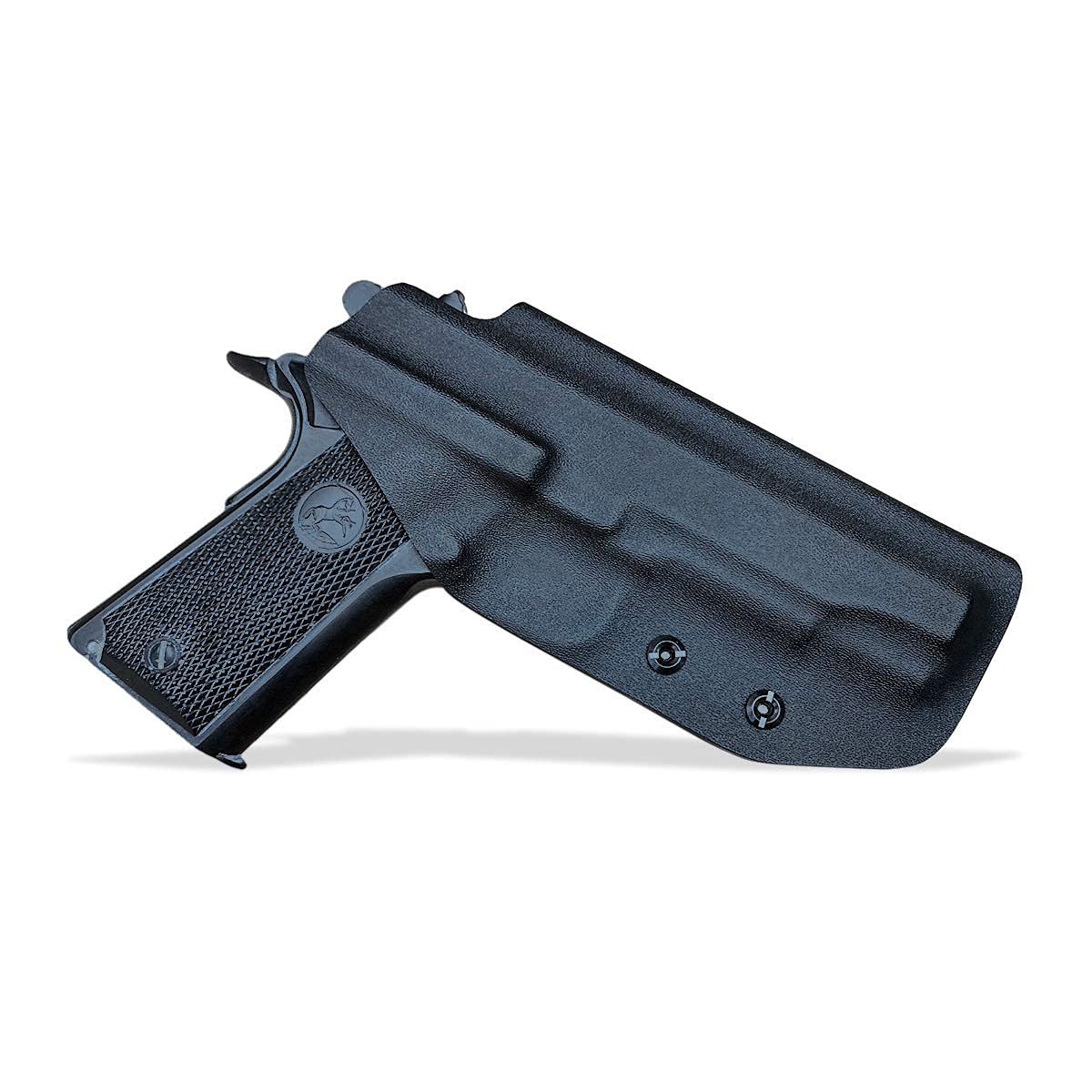 IWB KYDEX Holster Fits: Colt 1911 Commander .45 9mm 4.25 4.5 Inch Compact Gun Holster Funda Pistola Case Inside Concealed Carry Holster Guns Accessories