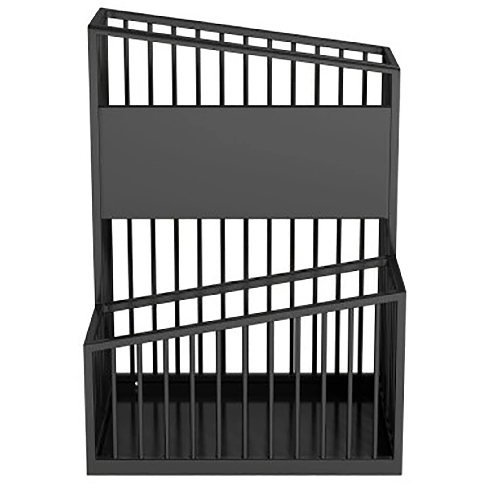 Porte-canne de marche en métal de grande taille noir pour maison