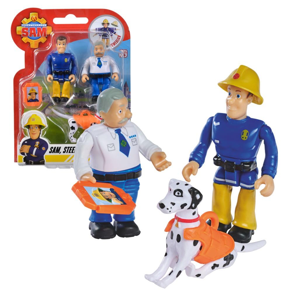 Sam, Steele, Radar | Set di personaggi da gioco | Pompiere Sam | Simba