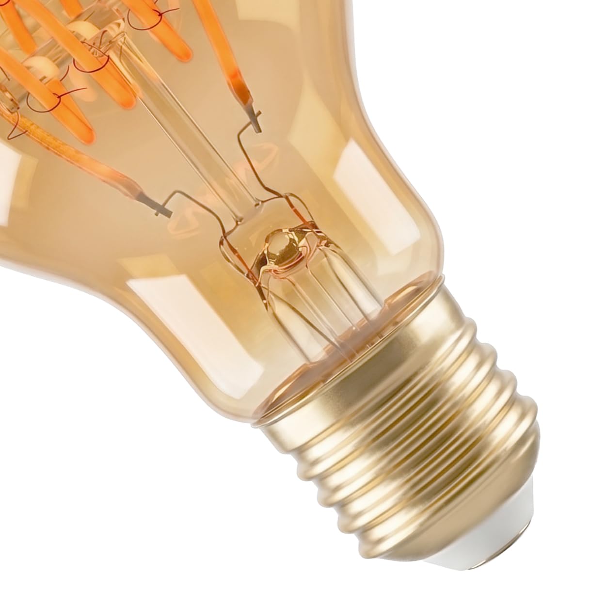 HOFSTEIN E27 LED Warmweiss Glühbirne 10er Set, Vintage Leuchtmittel Kugeloptik, 2200 Kelvin 320 Lumen A60, Dekorative Glühbirne Für Wohnzimmer, Schlafzimmer Und Gastronomie, 230V, Dimmbar