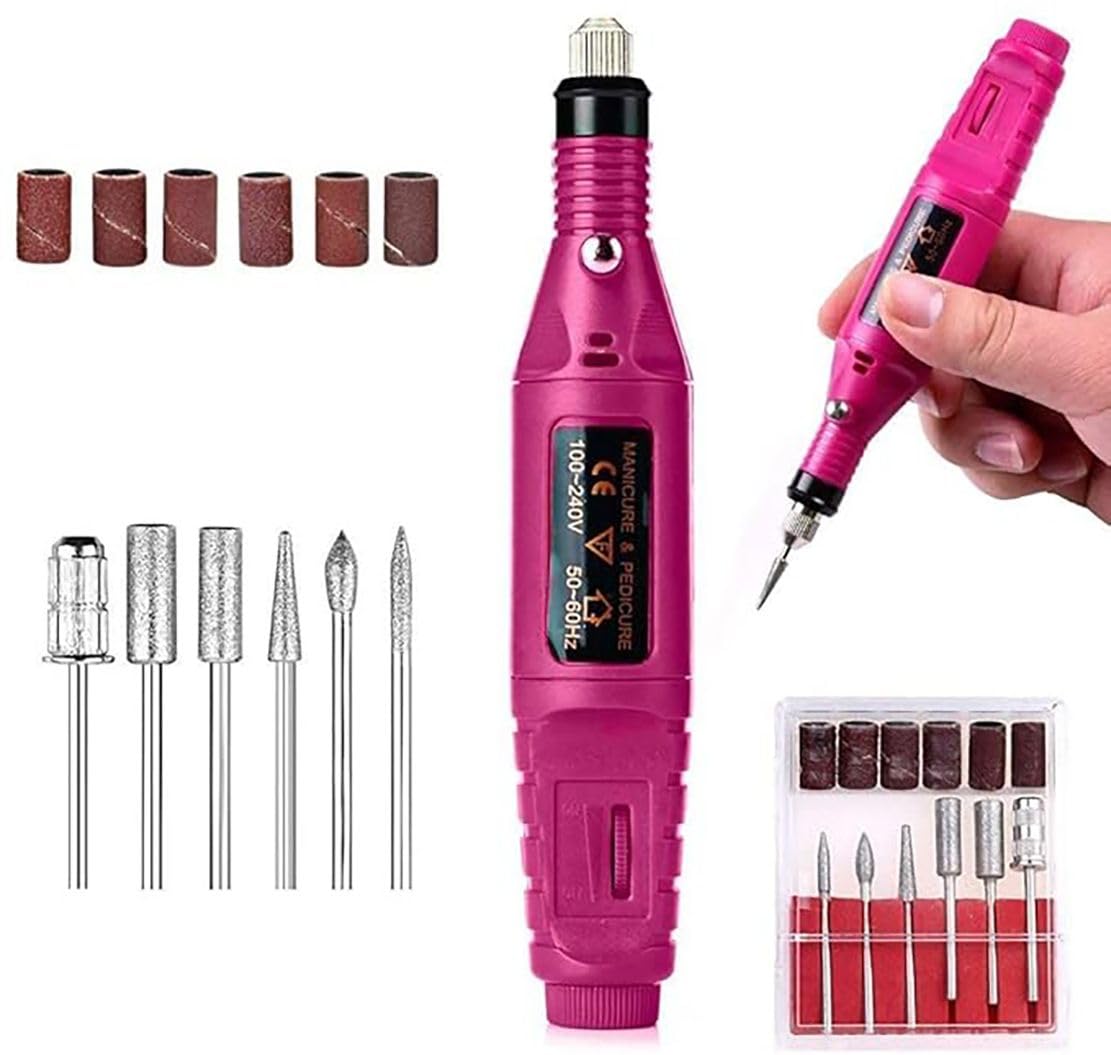 SCH' ortable Electric Nail Drill,Acrylic Nail Kit with durable materials perfect for beginners and professionals.-image-34