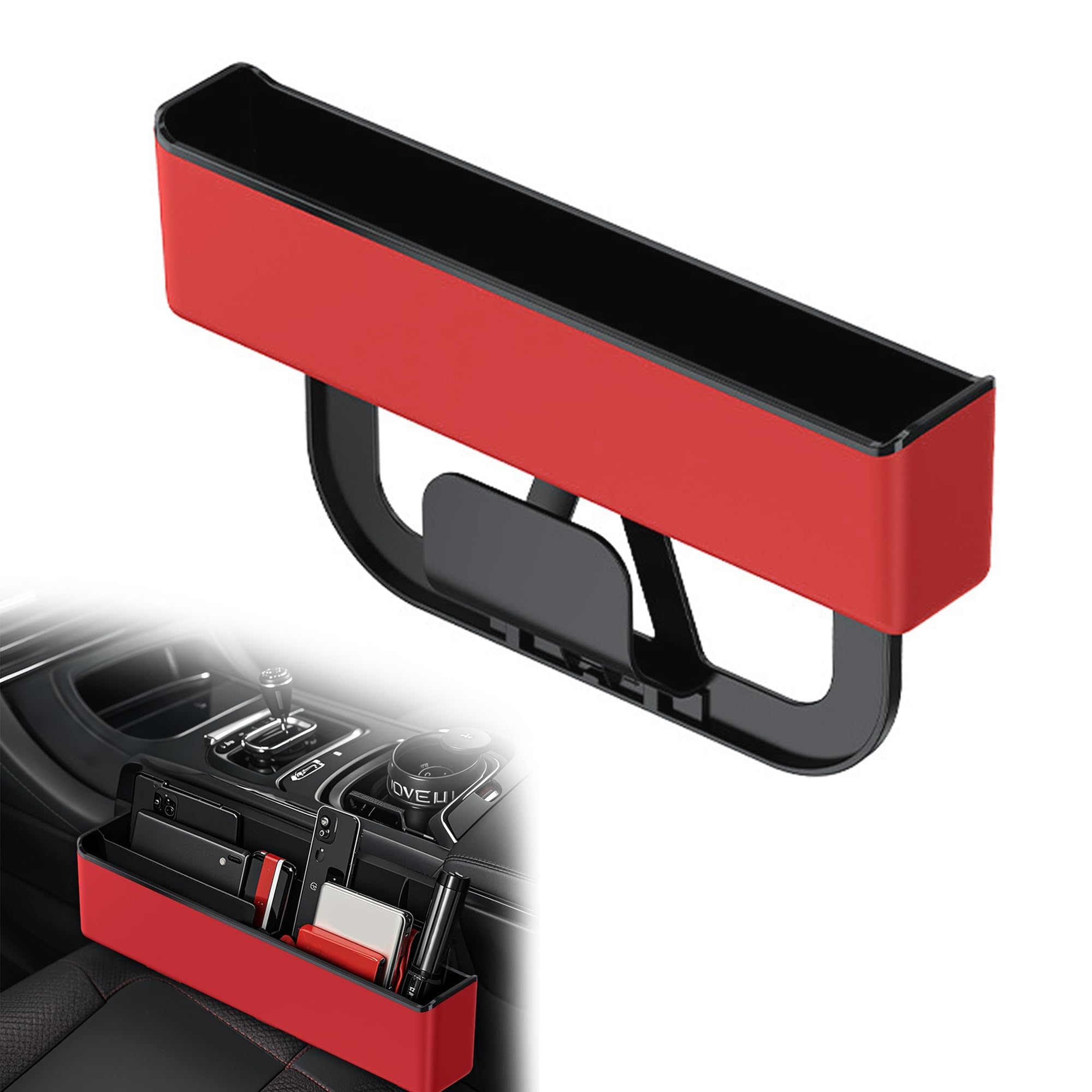 Soptrise Car Seat Gap Organiser for Ford Fiesta VI (Mk6)