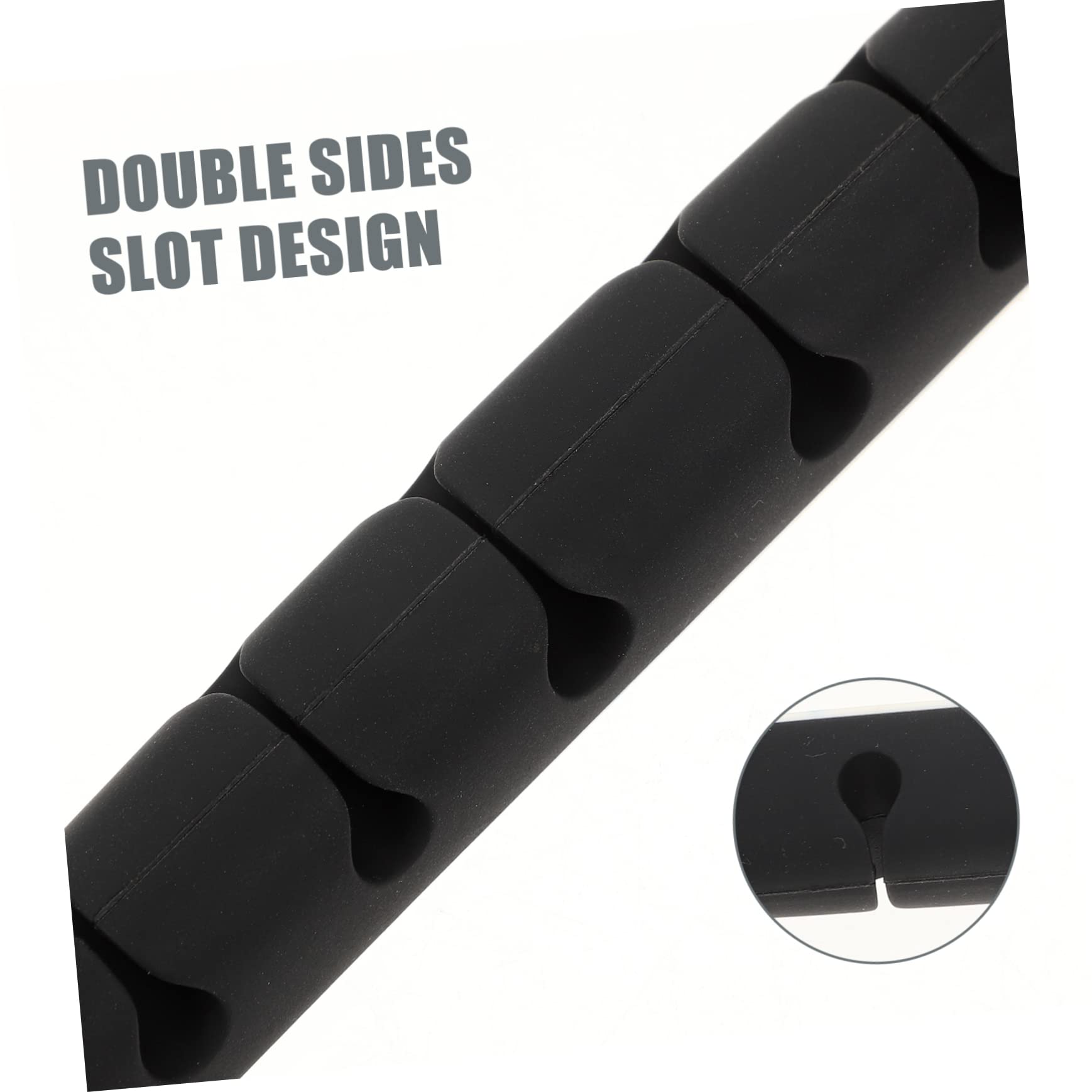 Mikikit 4sets Kabel Organizer Draht Organizer Klebstoff Für Kopfhörer Kabel 2 Stücke * 4