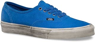 Unisex Authentic Overwashed Slim Skate Shoe-Nautical blue/True White-10 - coolthings.us