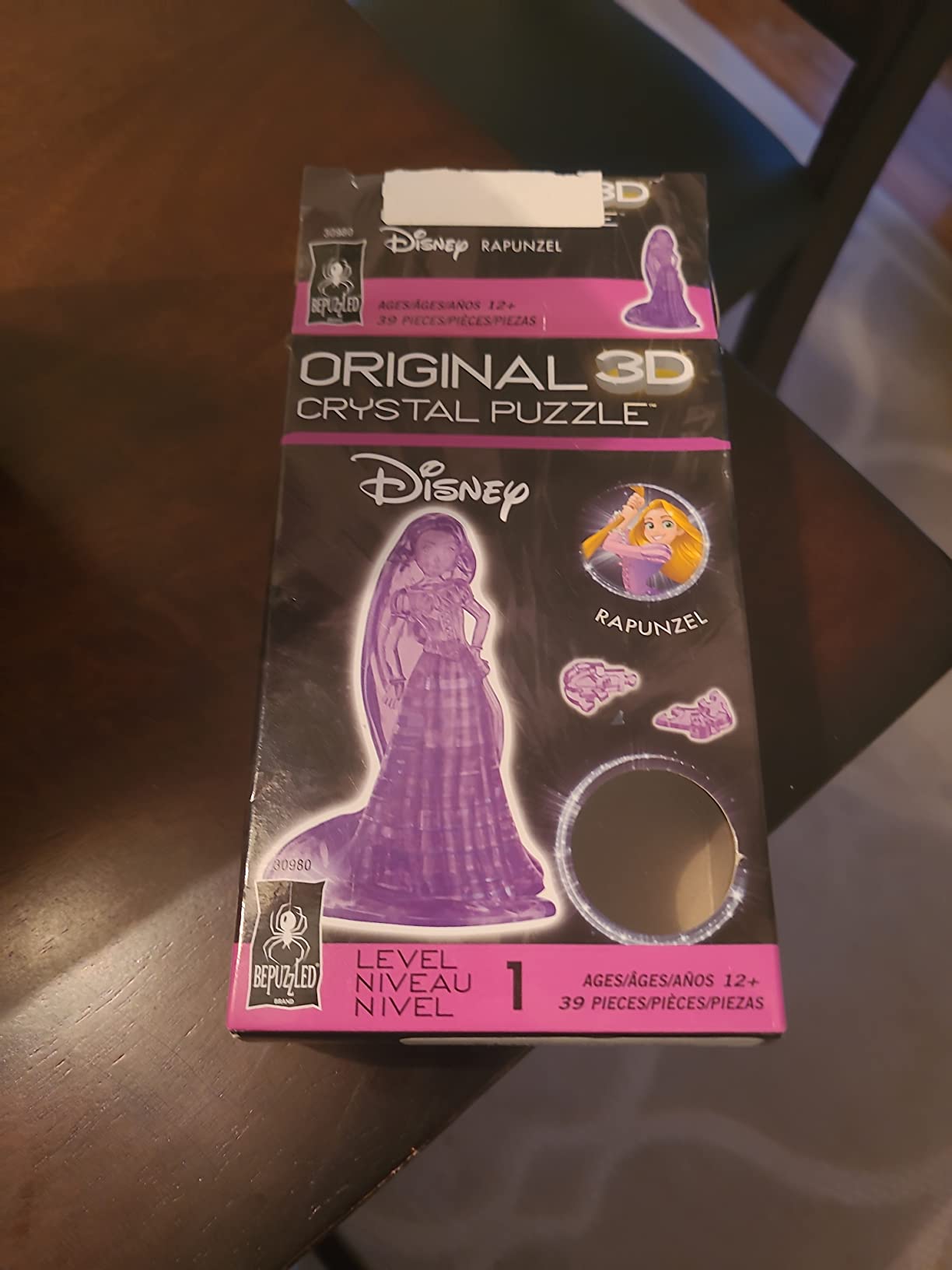 3/mo Finance Rapunzel Licensed Crystal Puzzle from BePuzzled, 3D