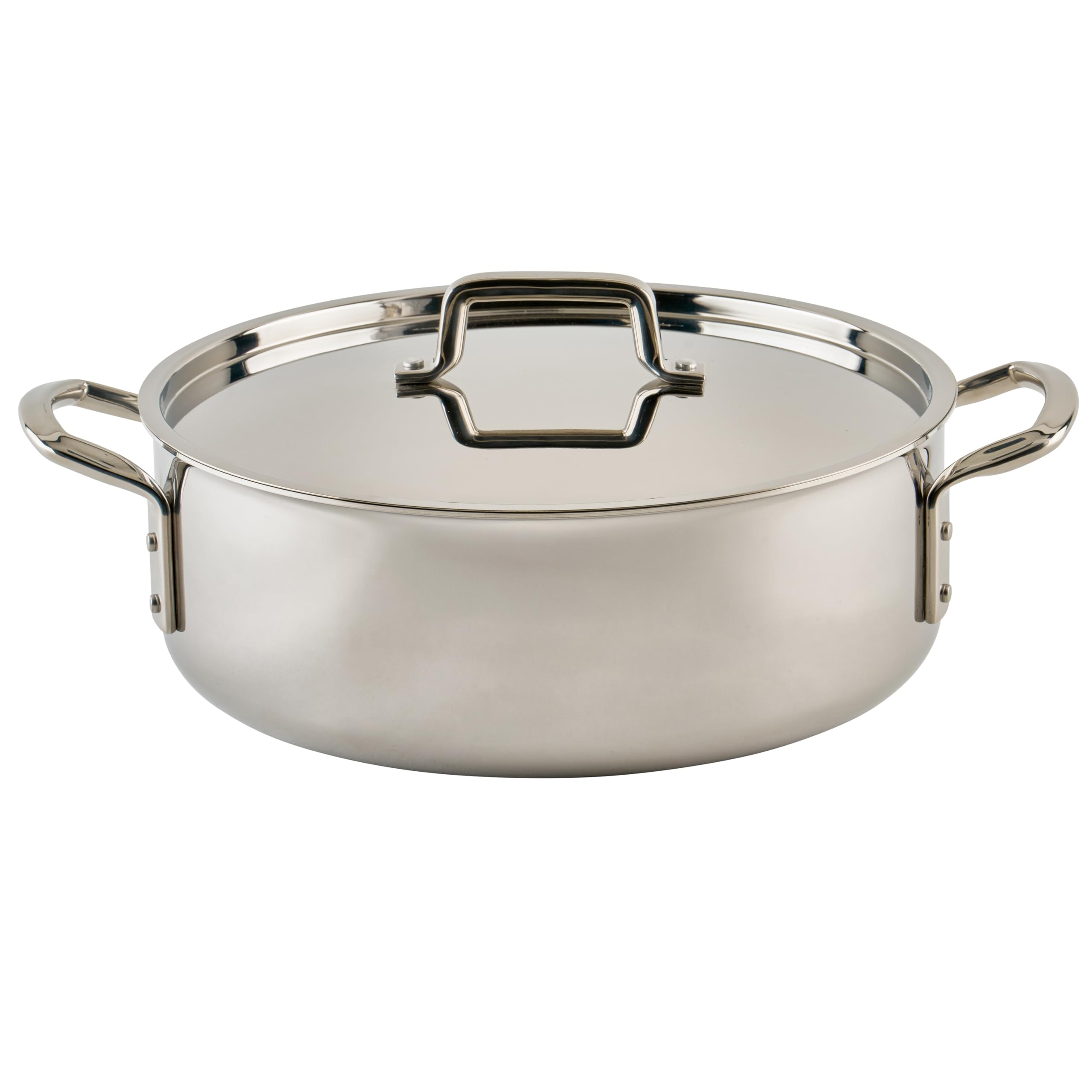 Amazon.com: WINCO Tri-Ply Brazier, 12-quart, Silver: Home & Kitchen