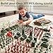 AMOR PRESENT 277 PCS Army Men Military Playset, Army Men Toys for Boys 8-12, Military Soldier Playset Plastic Toy Soldiers Figures and Accessories with Handbag, Christmas Stockings Gift for Kid