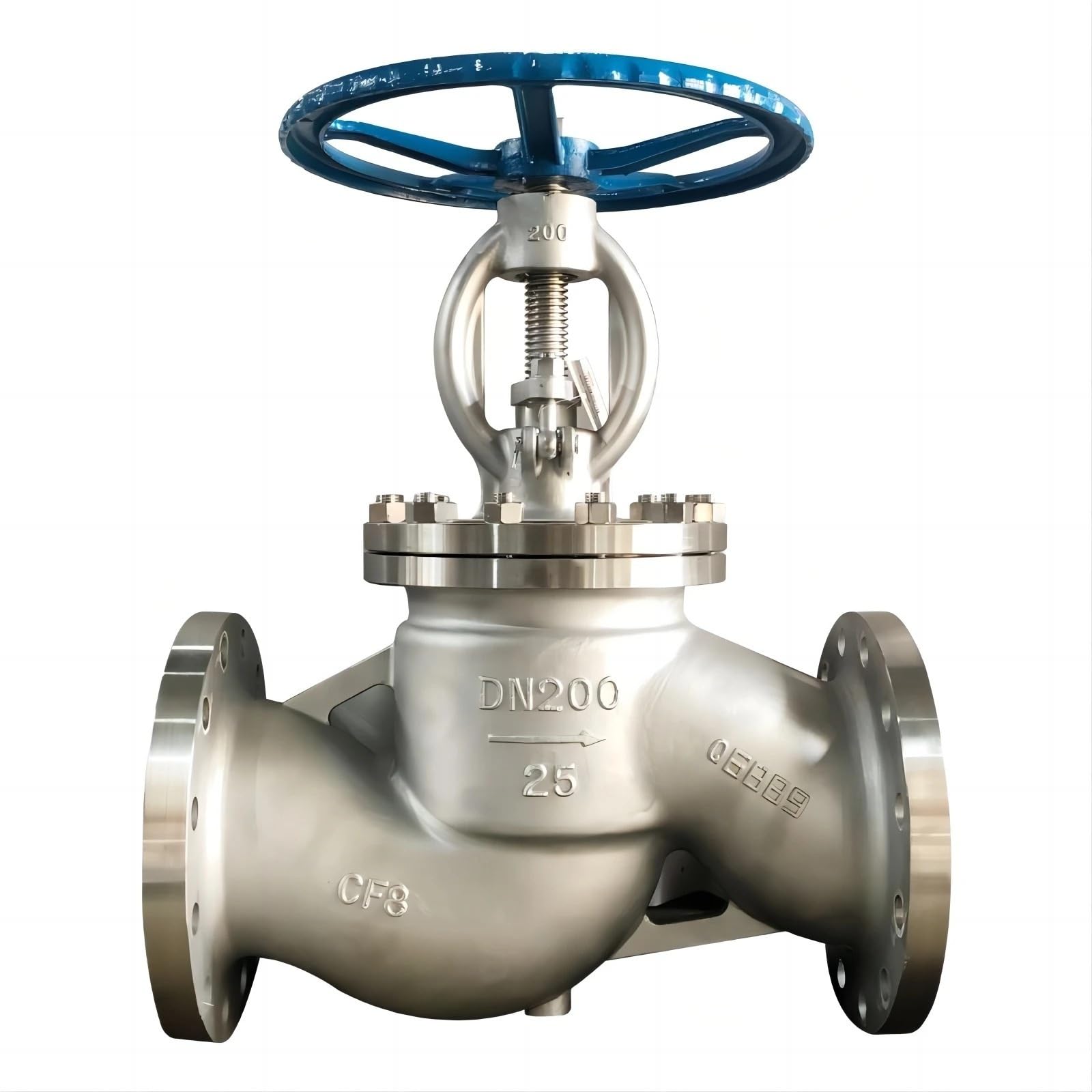 Belovek One Color 1 1/2 Inch Casting Steel Pneumatic Cryogenic Globe Valve