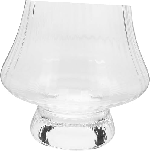 Miniatura 8 de Taza de seta acanalada cristalería estilo bohemio Vintage Seta Copa de whisky Vidrio helado para bares