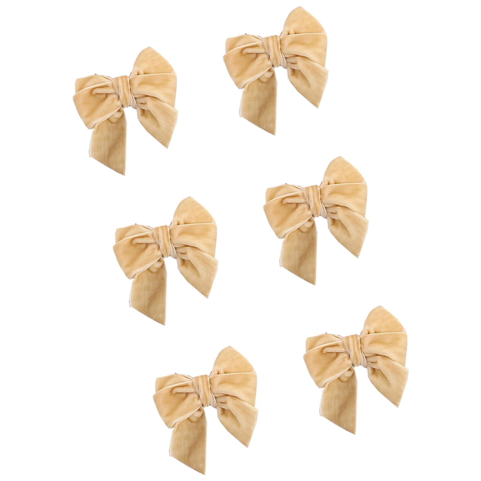 Limtula Festival Bowknot Shape Napkin Clip with Premium Velvety Texture Ideal for Family Gatherings Celebration Christmas Napkin Rings