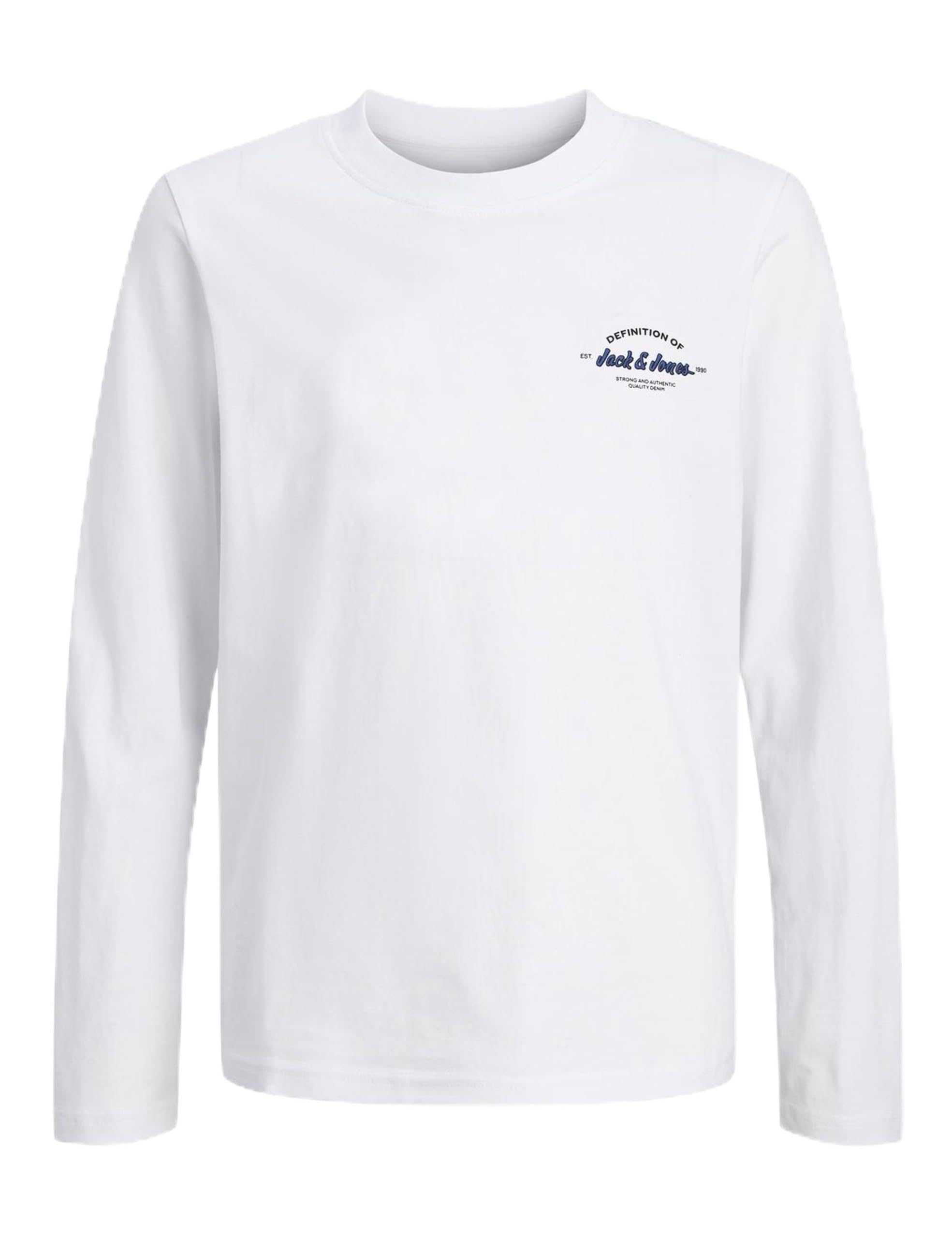 JACK & JONES Herren Jjbrandon Tee Ls Crew Neck Jnr