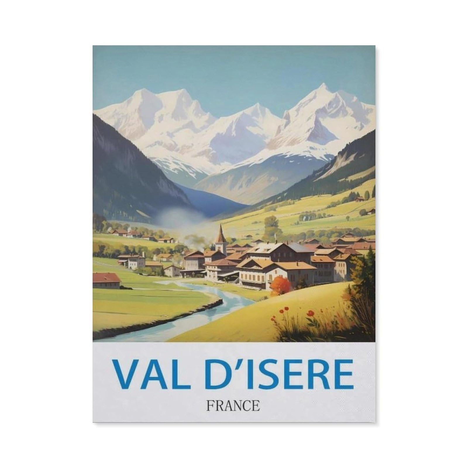 BEAYODKP Diamond Painting Kits for Adults and Kids，Val D'isere France