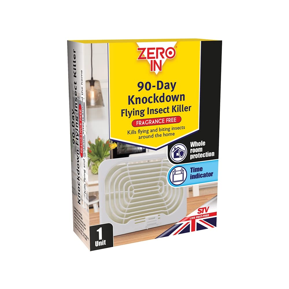 Zero In 90-Day Knockdown Flying Insect Killer Room Protection, 1 Pack.