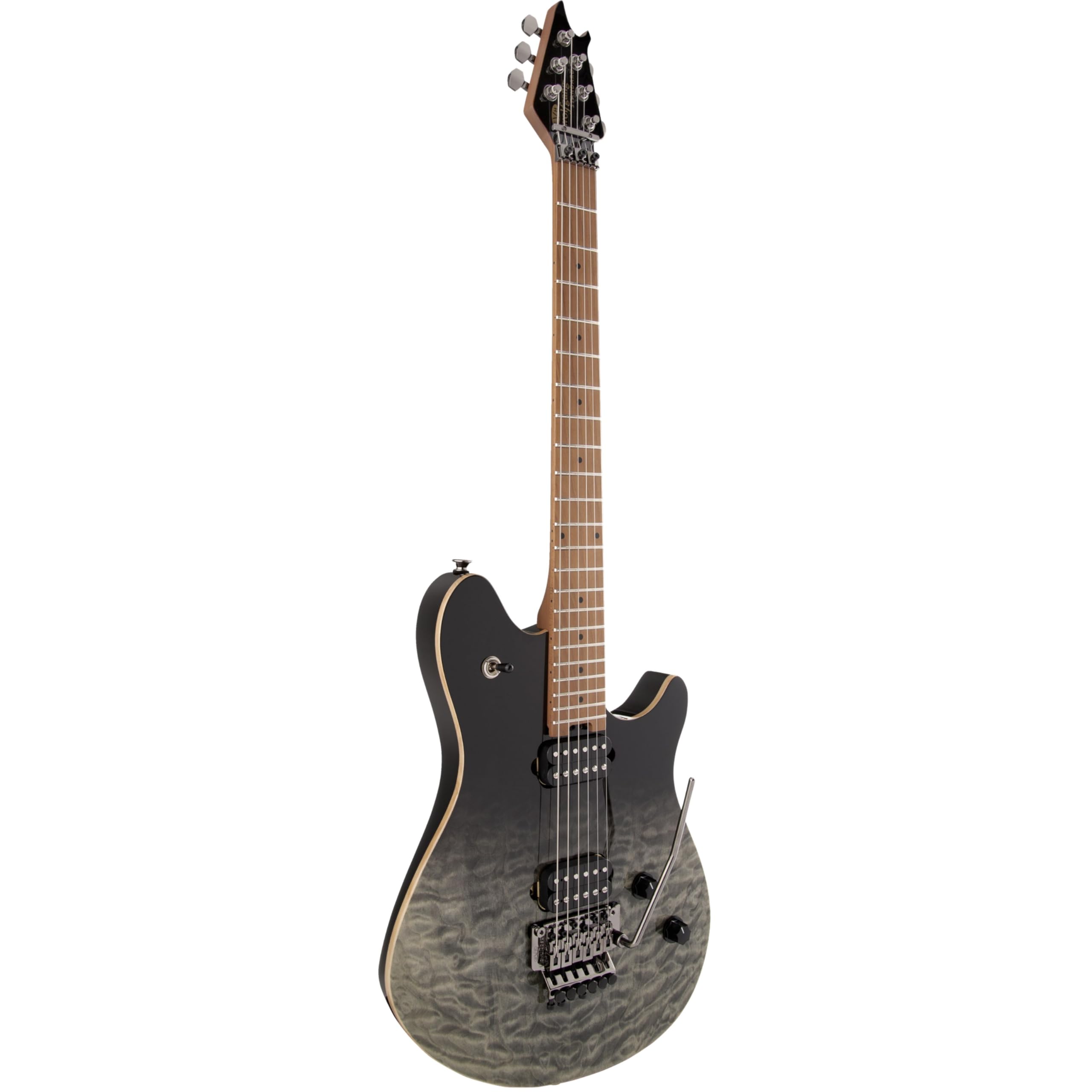 Amazon.com: EVH Wolfgang Standard QM Electric Guitar - Black Fade