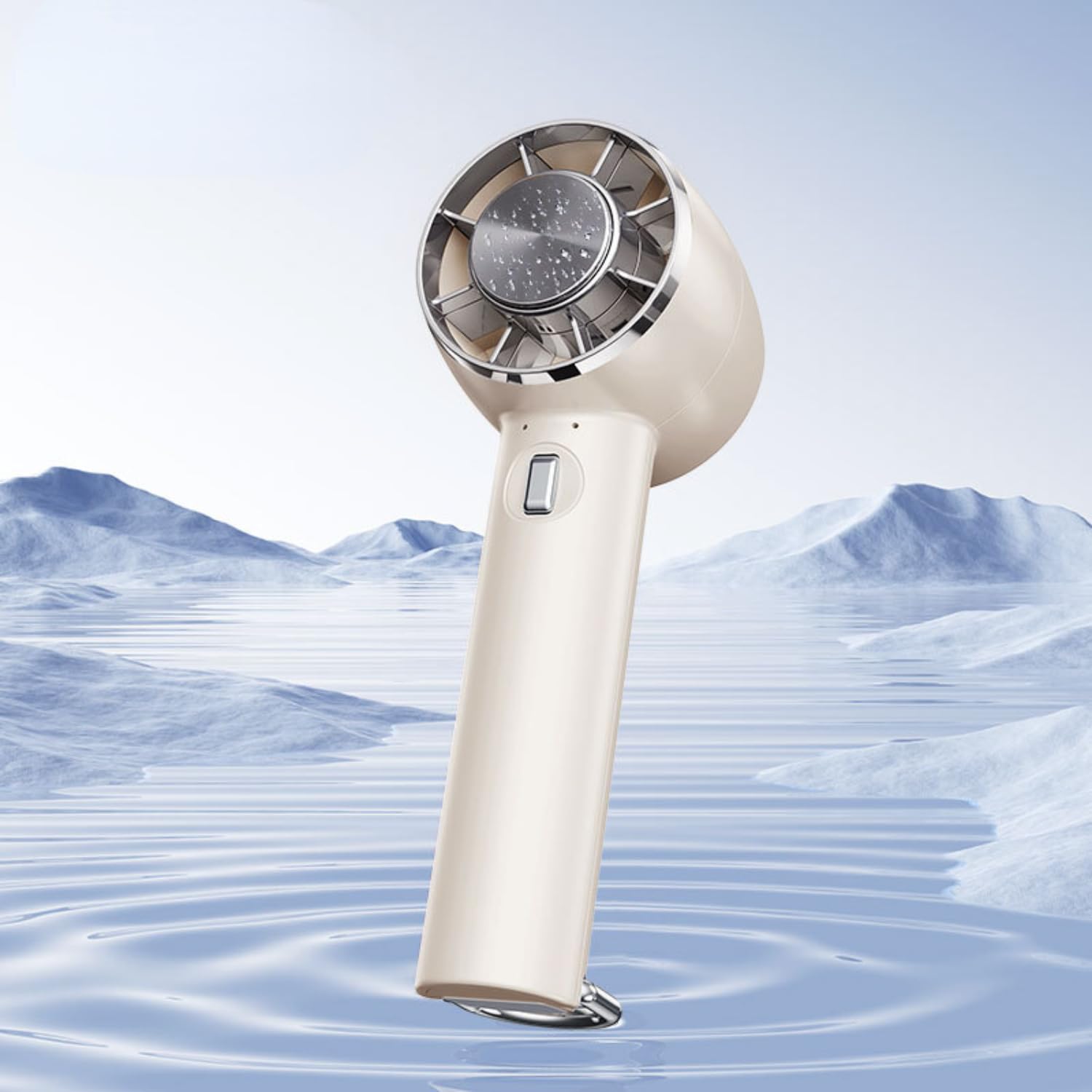 携帯扇風機 手持ち扇風機 卓上扇風機 冷風扇 冷風機 卓上冷風機 小型 卓上扇風機 ミニクーラー 500ML大容量 3段階風量調節 強力 Amazon.co.jp : 携帯扇風機 2024 冷却プレート 持ち運び ハンディ