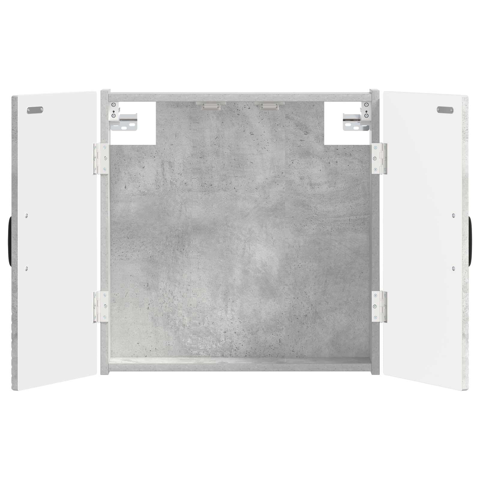 Dartboard Schrank Utrecht Betongrau 52,5 x 10,5 x 53,5 cm,Dart-Rückwände,897768