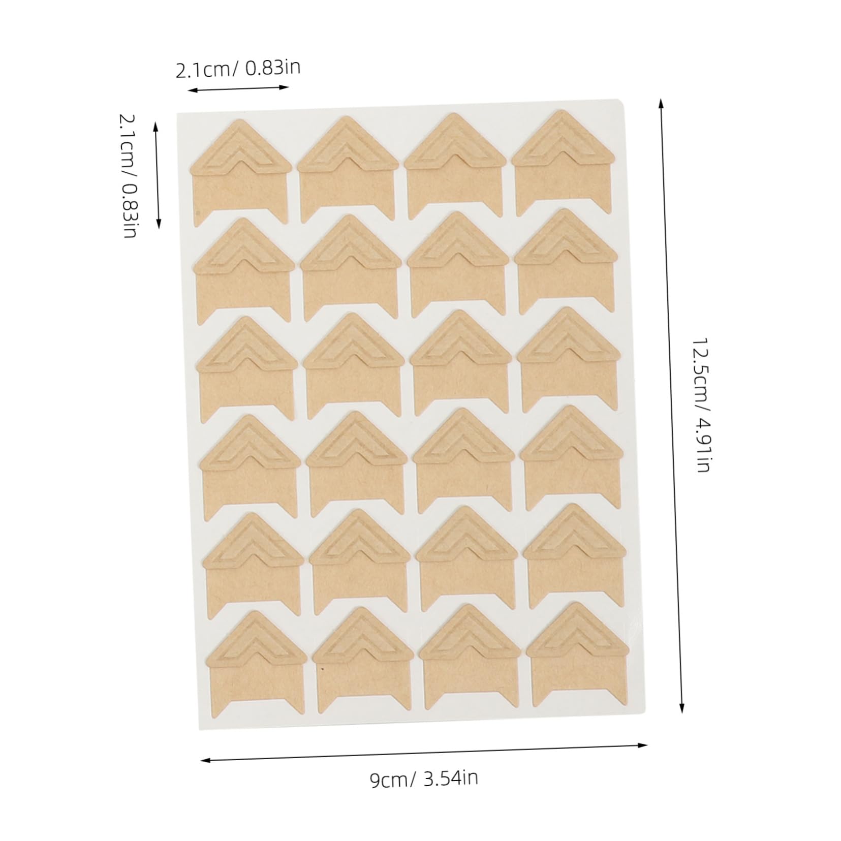 HOODANCOS Photo Corner Mounts 10 Sheets Photo Stickers for Scrapbooking Book Edge Protectors DIY Crafting Sturdy Paper Easy to Apply