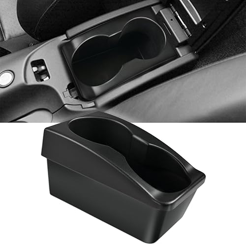 Portavasos para Porsche Boxster 986 (1997-2004) y 911 996 (1999-2004), reposabrazos de consola central de repuesto de plástico negro para tazas de
