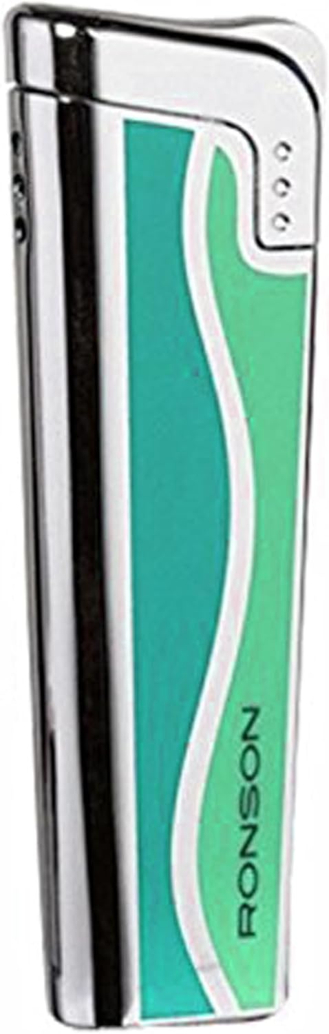 Ronson Emily gas lighter aqua, Peach, ron10883