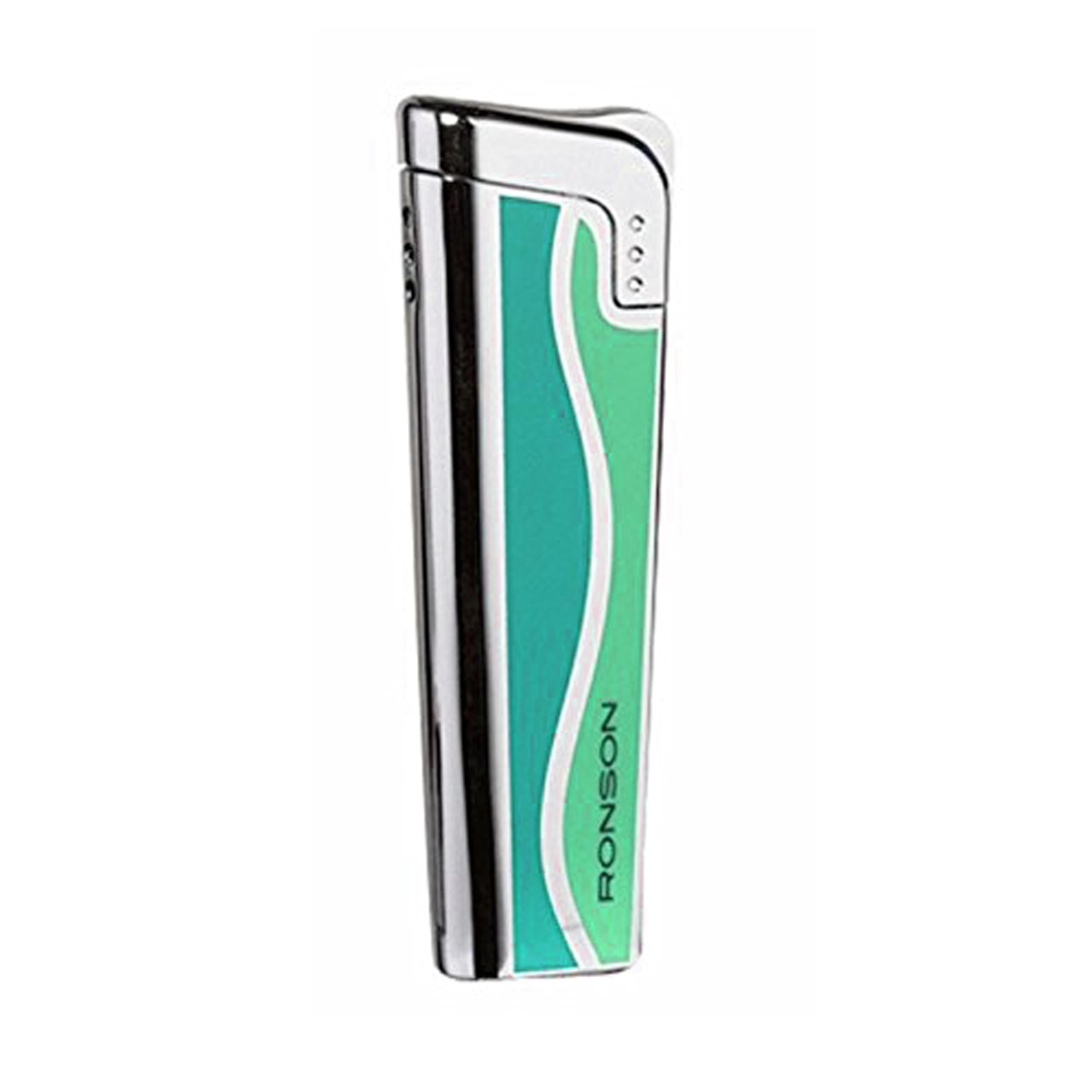 RONSON Emily gas lighter aqua, ron10883