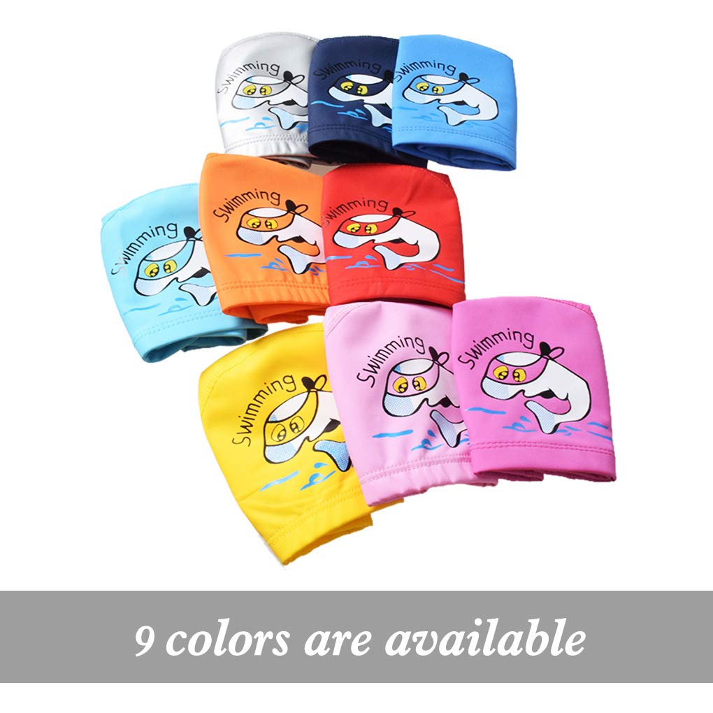 2 Cuffie Da Nuoto Per Bambini In Silicone, Impermeabili Con Protezione UV, Motivi Gatto E Fragola, Antiscivolo Per Piscina E Mare, 3-16 Anni