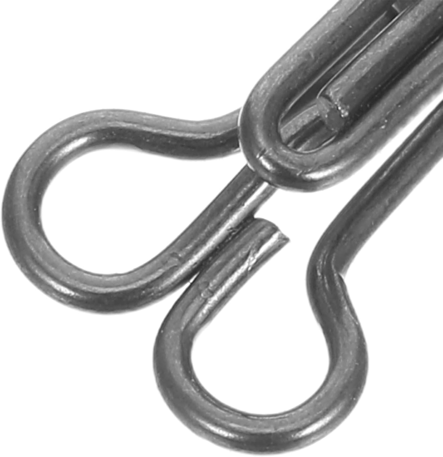 OSOLADY 200Pcs Hook and Eye for Sewing | Clothing Hook Replacement Clasps | Closures for Fur Coats Wraps and Jackets | Bra Fasteners