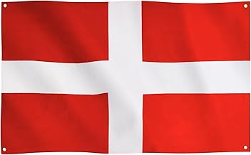 Runesol Savoyard Flag, 91 x 152 cm, 3ftx5ft, Savoie Banner, Savoy Flag, 4 Grommets, Eyelet In Every Corner, Premium Flags, Savoie Flag, Inside, Outside, Vivid Colours