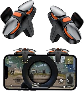 Gachette Telephone Trigger Accessoires pour PUBG Mobile Call of Duty Compatible avec Android Smartphone iPhone Portable Samsung