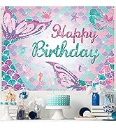 Amazon.co.jp: Paready バースデー タペストリー 誕生日 飾り付け