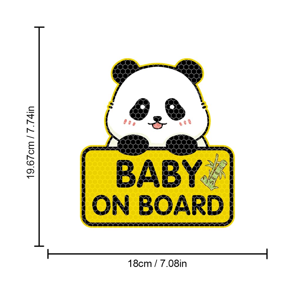 Custom Baby On Board Reflective Car Sticker – Personalized Name Decal For Rear Window Or Bumper