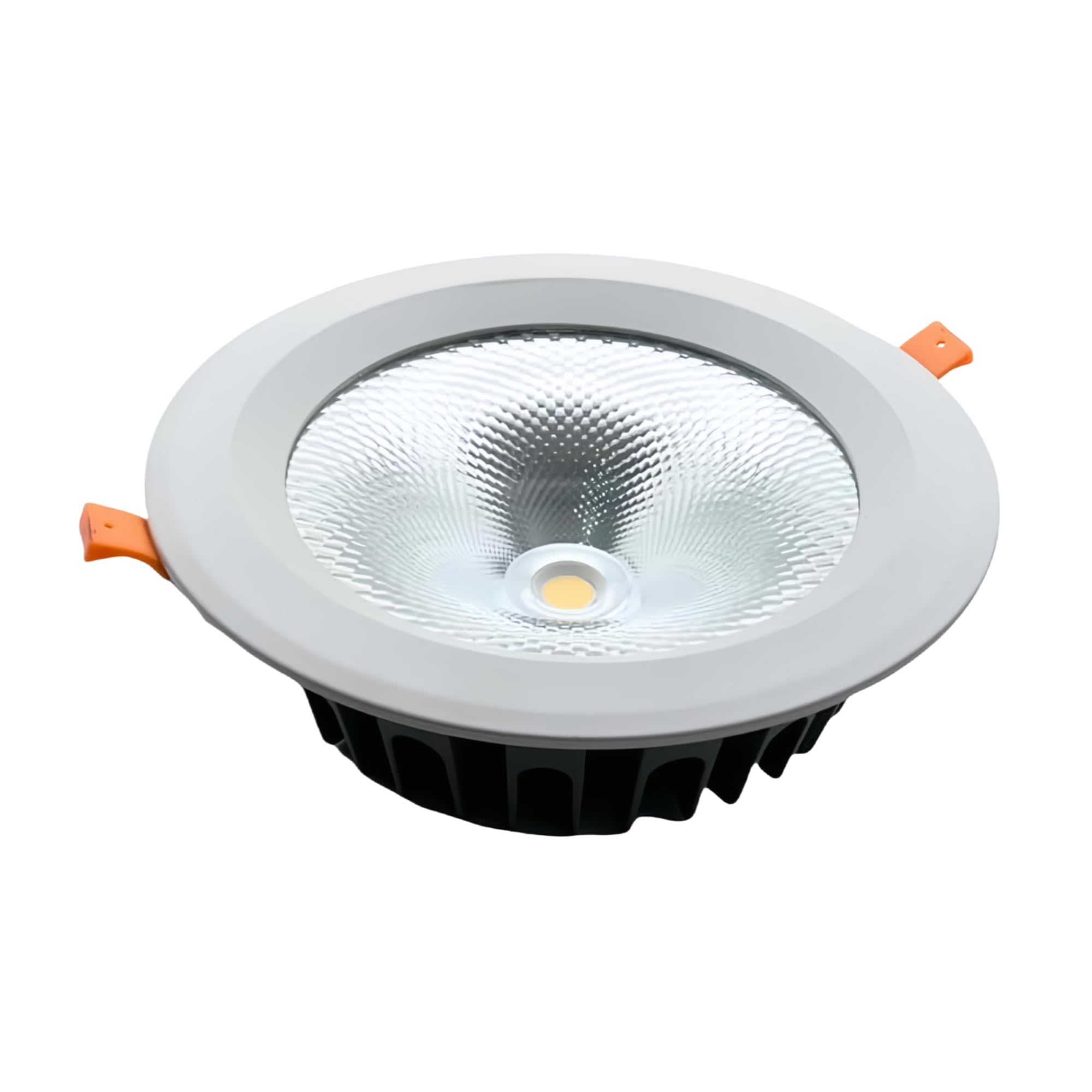 ONSSI Foco Downlight LED de Techo 30W 2800lm, Cobslim Led Circular Φ230mm Marco Blanco Empotrado Blanco Frío 6000K
